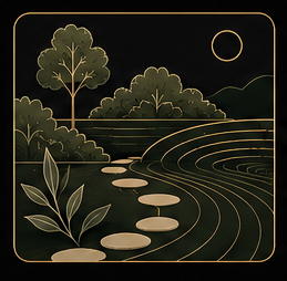 Illustration representing a landscaping website project